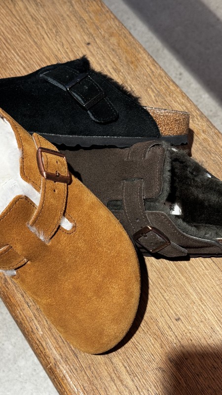 Où acheter des Birkenstock Boston Shearling pour femme à Paris 16 ?