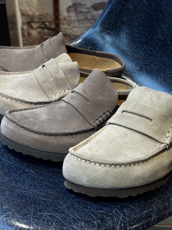 où Acheter Birkenstock Naples femme pointure 36 à 41 Taupe et Concrete Gray à Paris 16eme – Lacet Rouge