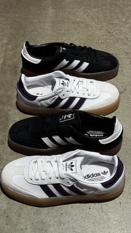 Où acheter les Adidas SAMBAE femme en pointure 36 à 41 à Paris 16eme – Boutique Lacet Rouge couleurs rose blanc, vert menthe, noir, prune