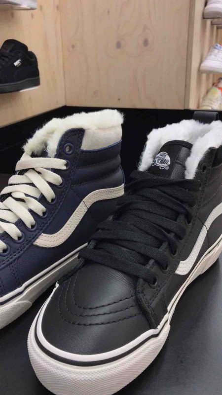 Où trouver des Baskets VANS fourrées pour l’hiver, Paris 16 ?
