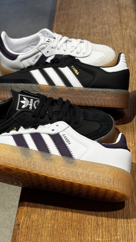 Où acheter les Adidas SAMBAE femme en pointure 36 à 41 à Paris 16eme – Boutique Lacet Rouge couleurs rose blanc, vert menthe, noir, prune