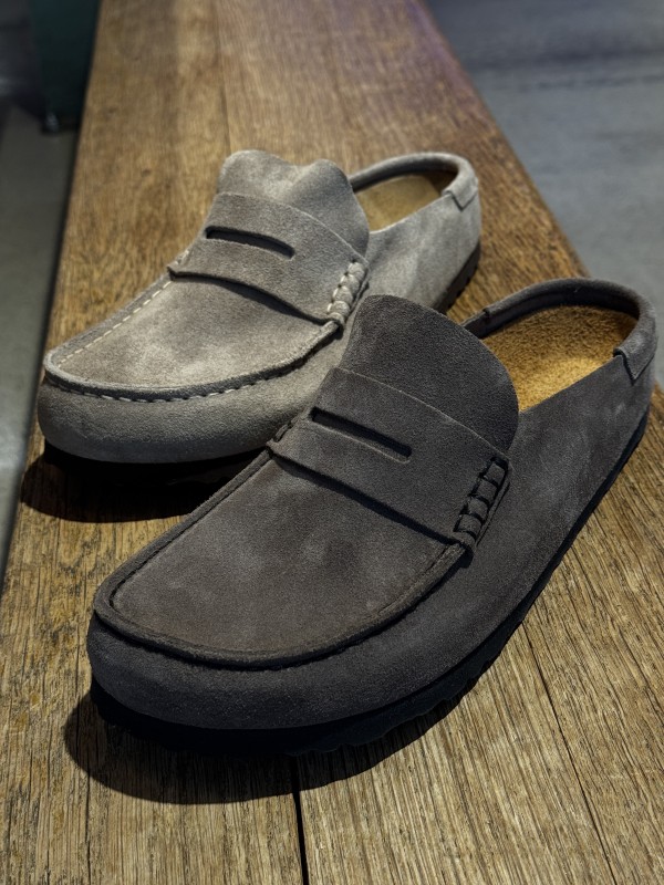 Où Acheter Birkenstock Naples homme Taupe  et Concrete Gray à Paris 16eme – Lacet Rouge